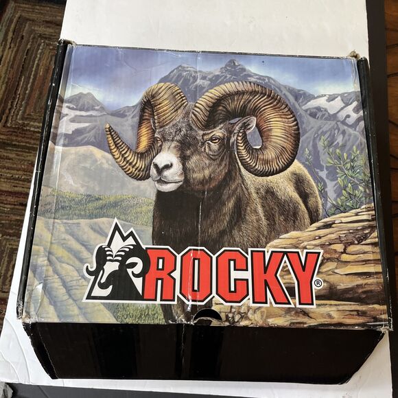MENS ROCKY 2080 8” PORTLAND LACE-TO-TOE WATERPROOF BOOTS SIZE‎ 8M NIB - Picture 14 of 14
